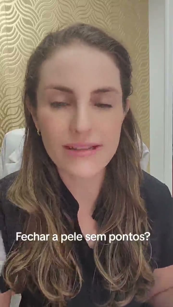 Será que não damos ponto na pele quando usamos a cola cirúrgica? Pra que ela serve então? Assista o