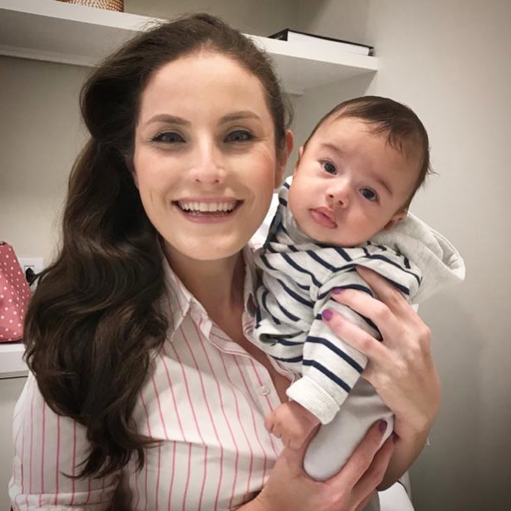 Look who came to visit Auntie Carol at the office today!! (1/3)