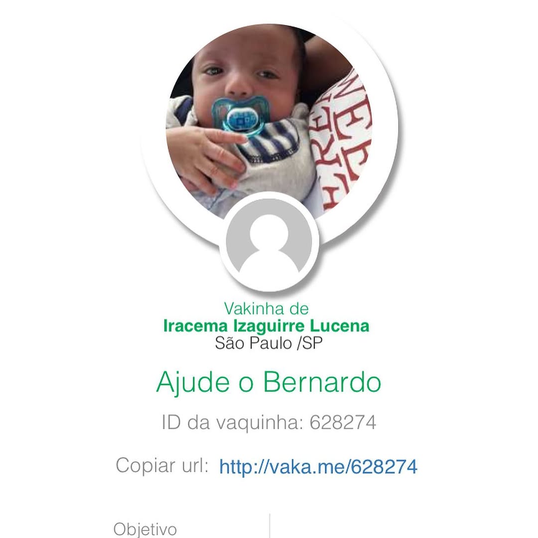 Olá gente!! Este post é para divulgar a vaquinha da @iriinhaapersonal. Ela é uma paciente querida que teve um bebê prema (1/3)